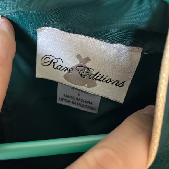 Christmas Dress. Green. Toddler girls 5. Excellent condition - Picture 3 of 4